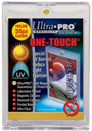 Ultrapro One-Touch 35Pt Card Holder UV - Supplies