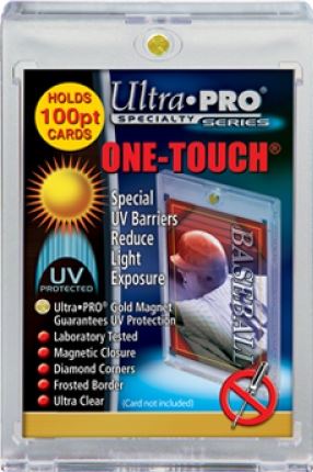 Ultrapro One-Touch Magnetic 100Pt Card Holder UV - Supplies