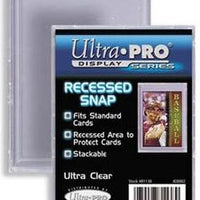 Ultrapro Recessed Snap Card Holder - Supplies