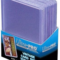 Ultrapro Vintage Card Size Toploaders Pack - Supplies